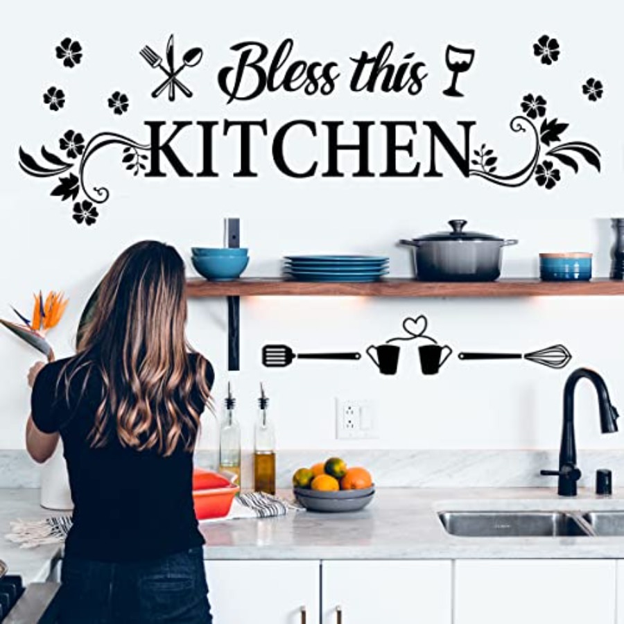 Kitchen Quotes Wall Decor Stic – Kitchen Baking Wall Art recenzja i cena