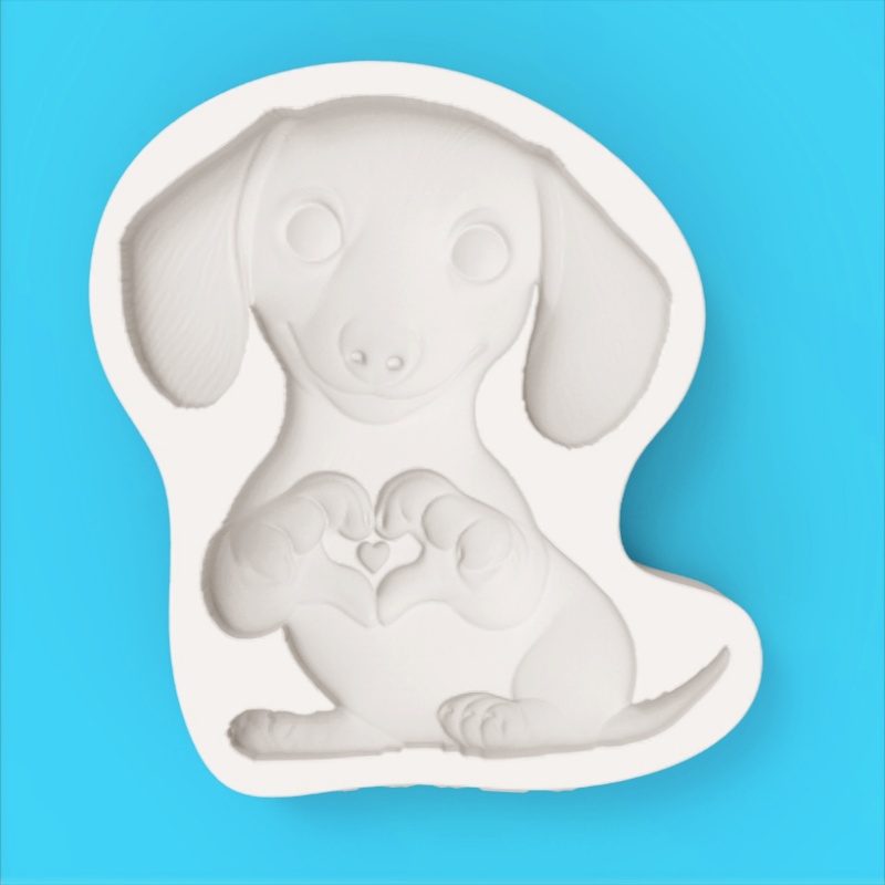 Dachshund Dog Silicone Mold, F – Kitchen Baking Molds recenzja i cena