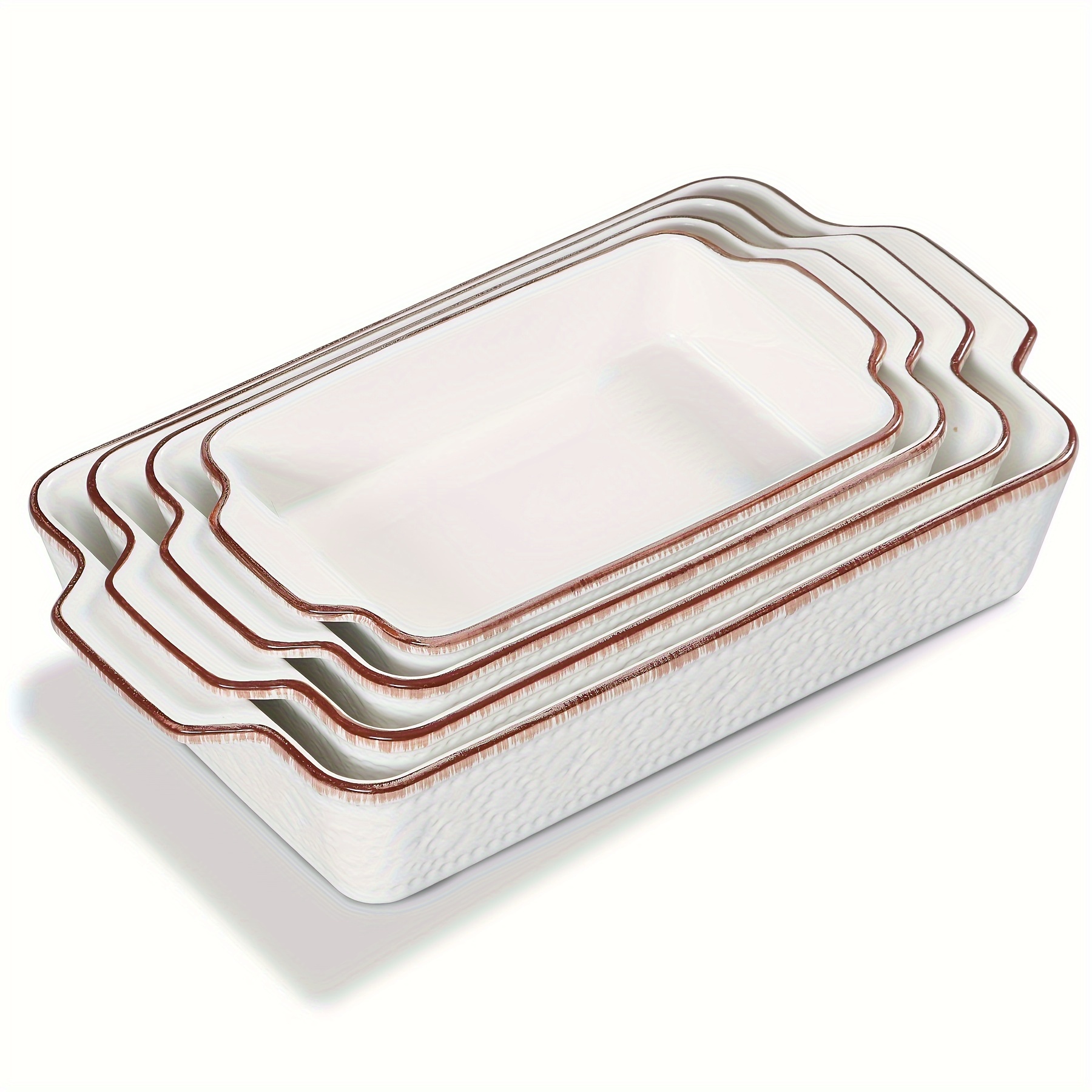 Ceramic Bakeware Set of 4, Por – Kitchen Baking Cake recenzja i cena