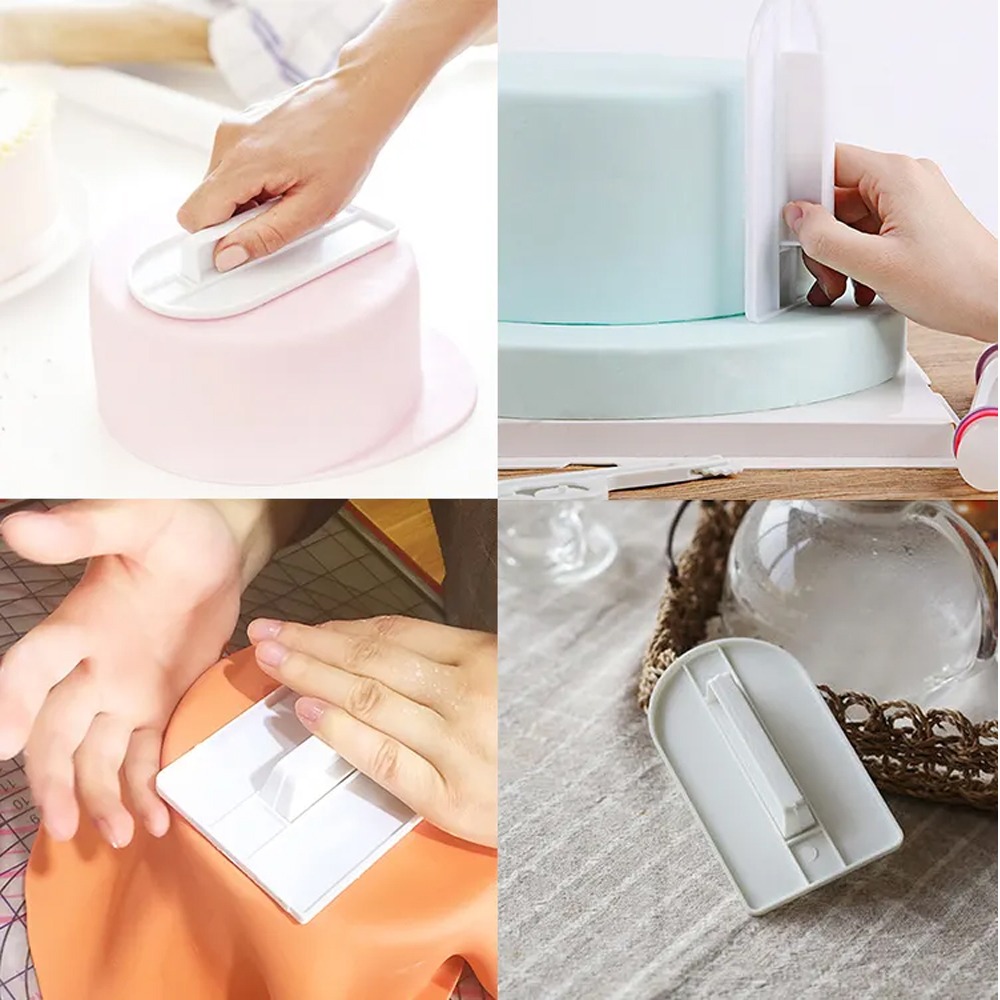 Plastic Cake Smoother DIY Fond – Kitchen Baking Brush recenzja i cena