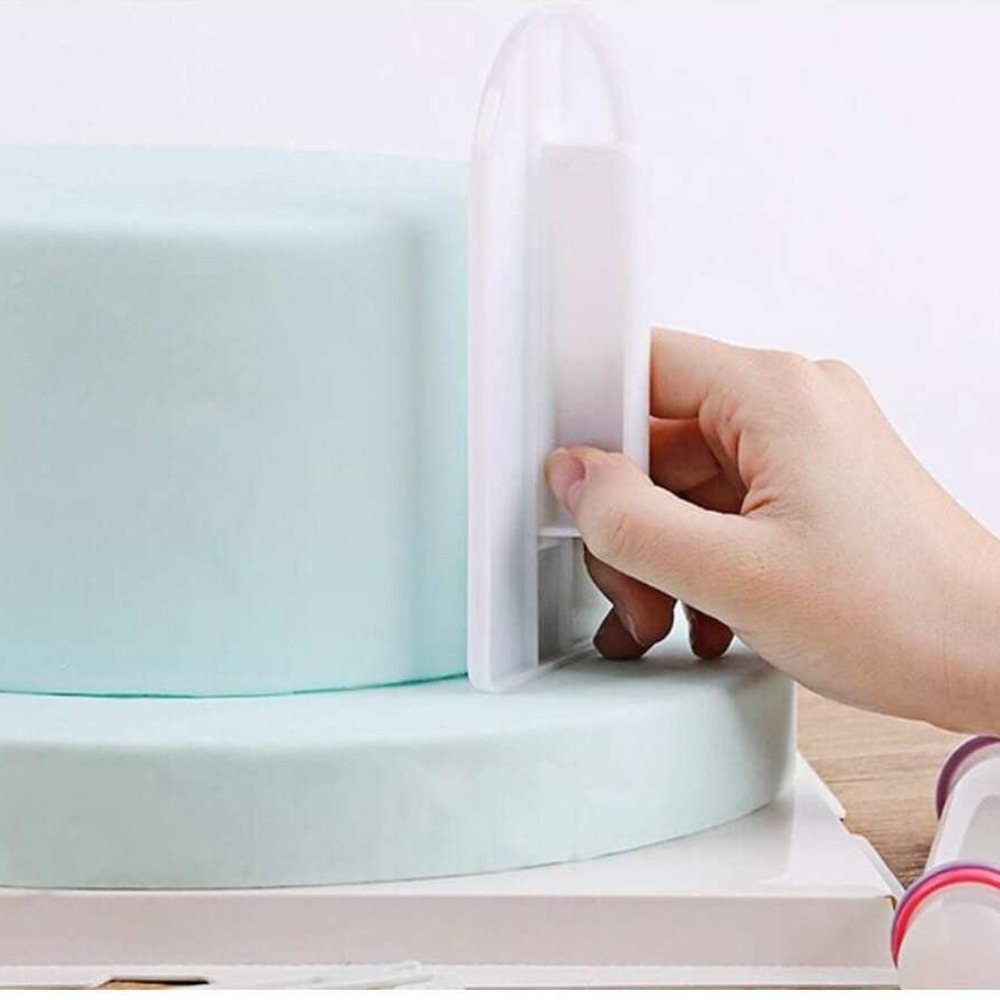 Plastic Cake Smoother DIY Fond – Kitchen Baking Brush recenzja i cena