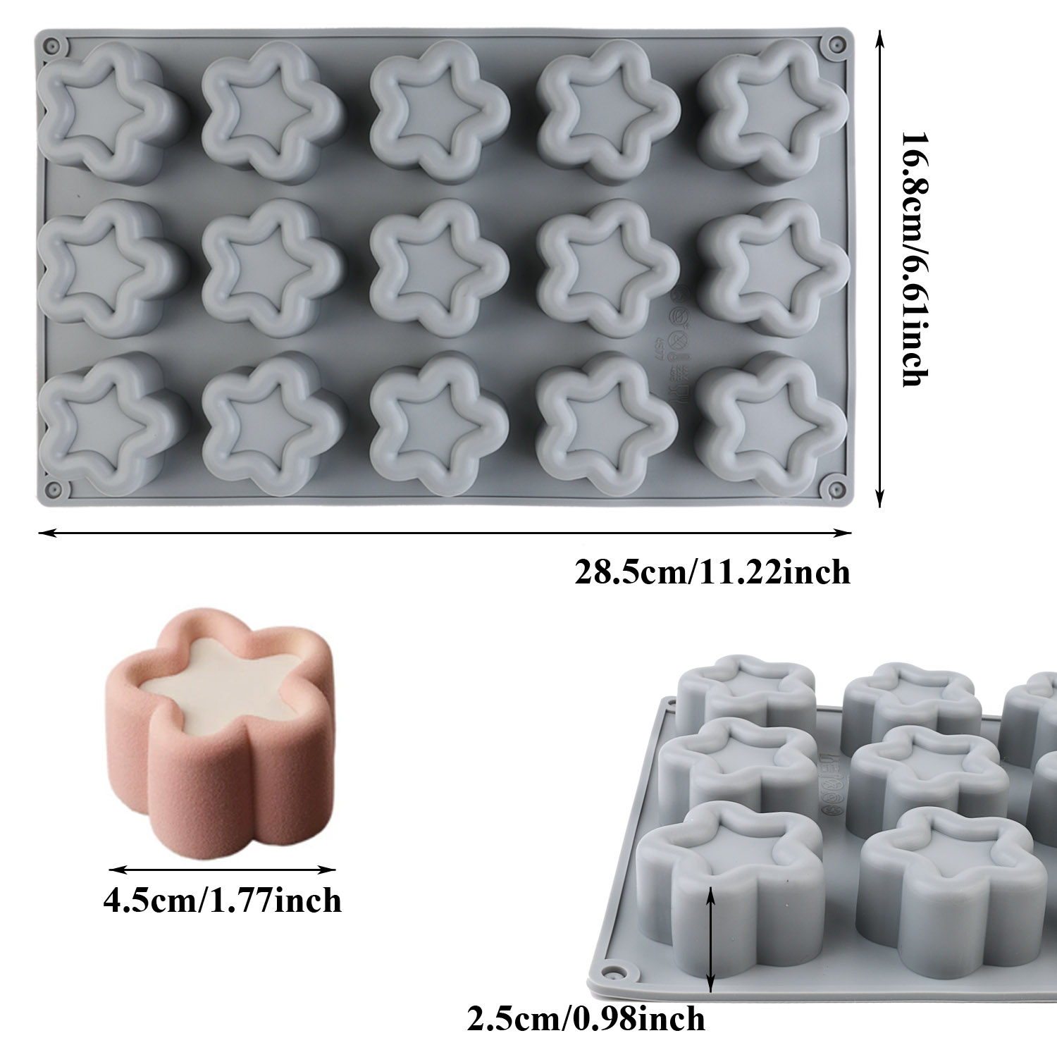 A Pack of Five-Pointed Star-Sh – Kitchen Baking Must Haves recenzja i cena