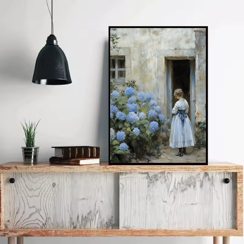 French Kitchen Woman Baking Br – Kitchen Baking Wall Art recenzja i cena