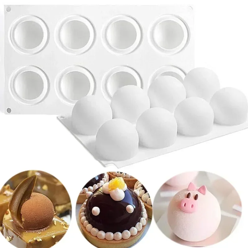 3D Sphere Silicone Mold For Mo – Kitchen Appliances For Baking recenzja i cena