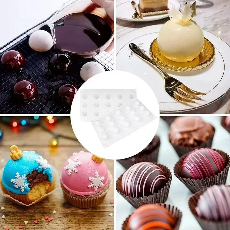 3D Sphere Silicone Mold For Mo – Kitchen Appliances For Baking recenzja i cena