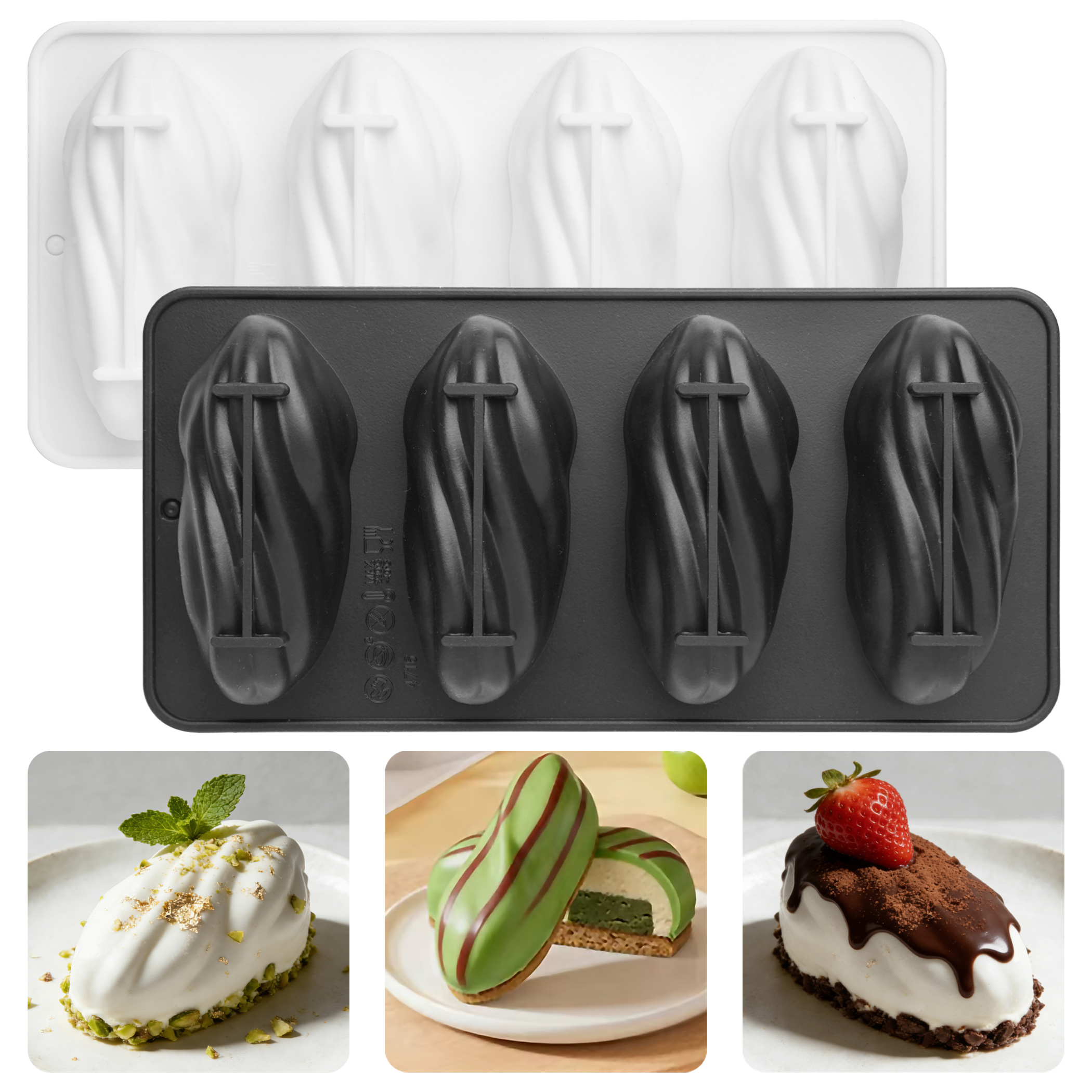 4-Cell Pistachios Design Silic – Baking Kitchen Design recenzja i cena