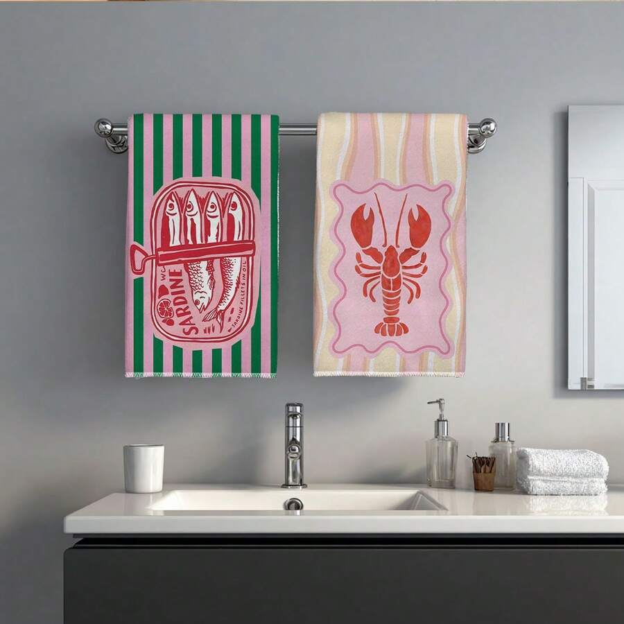 2Pcs, Pink and Green Striped S – Kitchen Baking Must Haves recenzja i cena