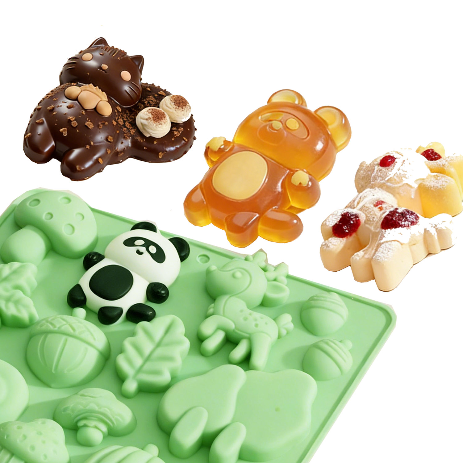 1 Silicone Cake Mold in the Sh – Kitchen Baking Molds recenzja i cena