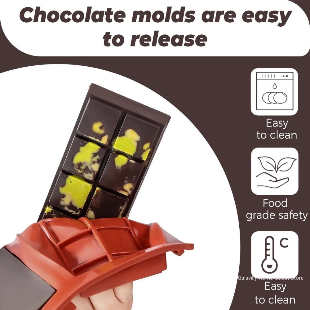 Dubai Chocolate Mold Bar Pista – Kitchen Baking Molds recenzja i cena