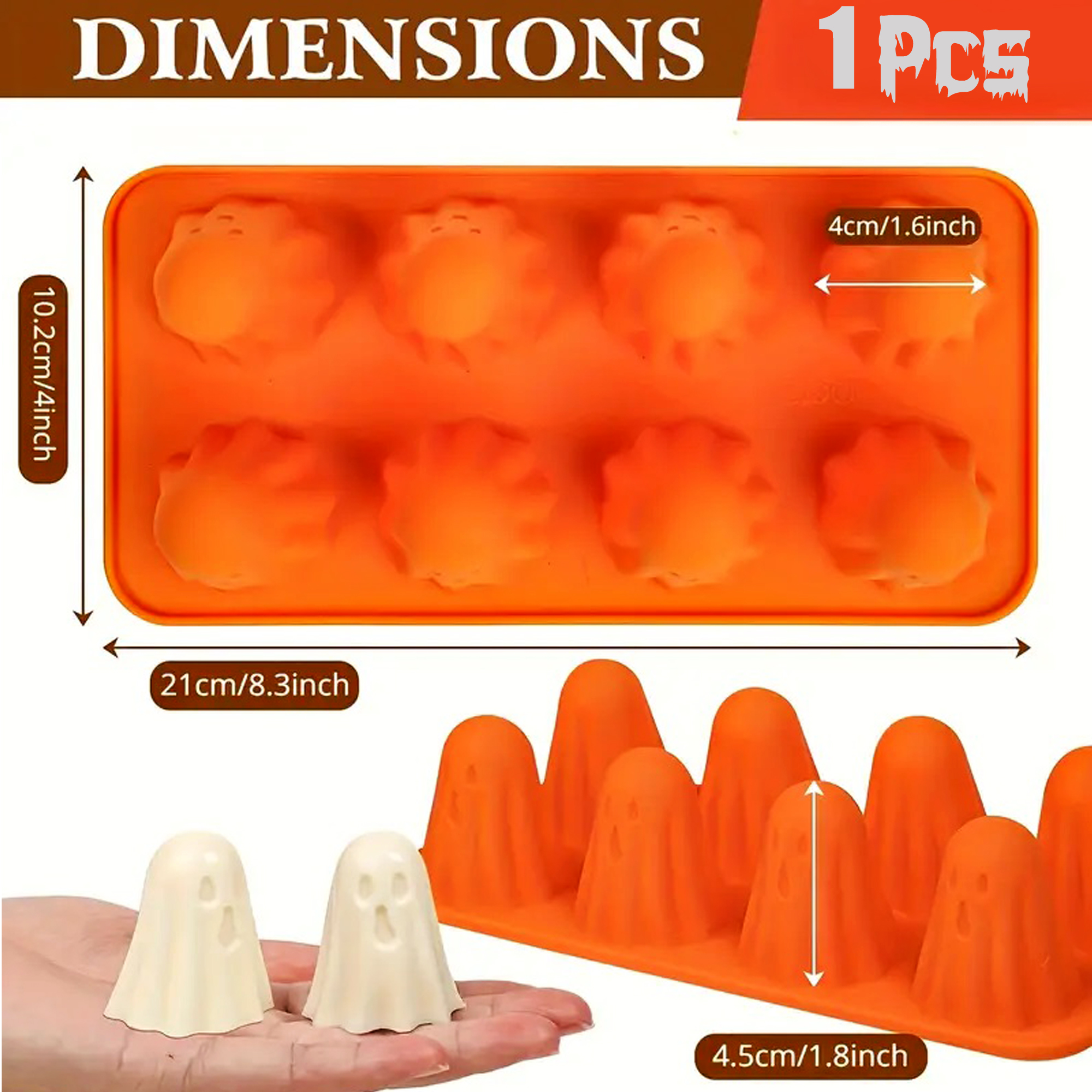 1 Pack Silicone Halloween Cand – Kitchen Baking Molds recenzja i cena