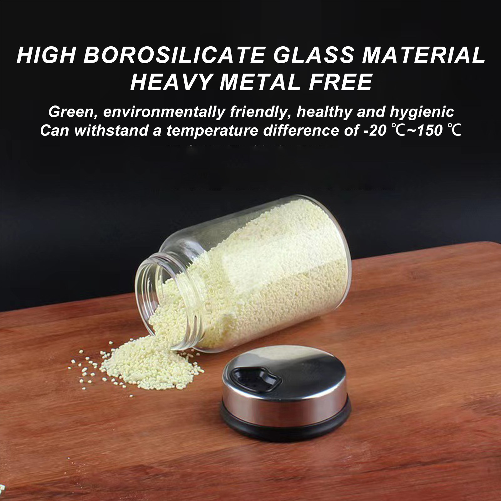 High-Borosilicate Glass Season – Kitchen.Baking Labels recenzja i cena