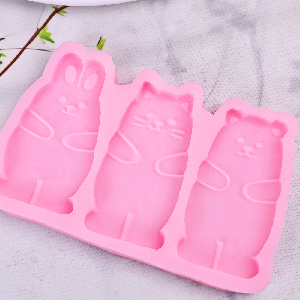 1pc Cartoon Triple Link Rabbit – Kitchen Baking Cake recenzja i cena
