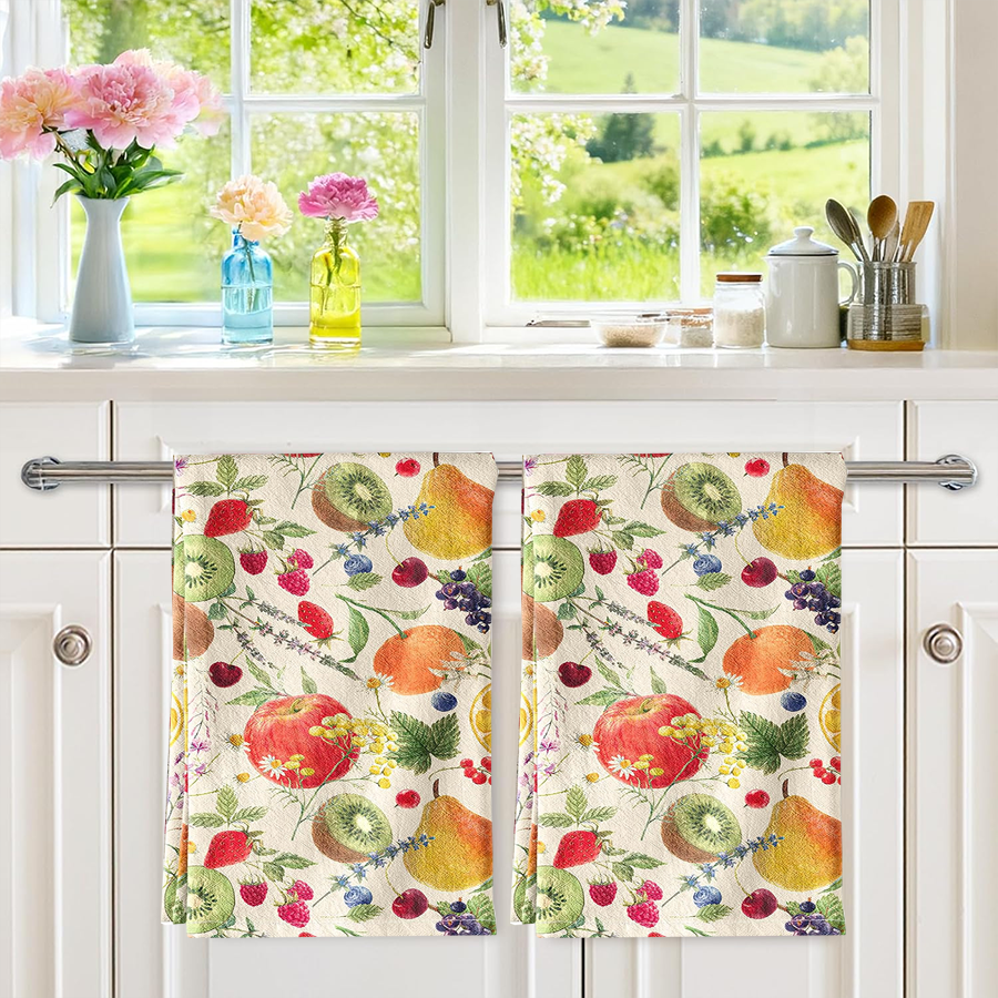 2Pcs, Fruit Party Kitchen Towe – Kitchen Baking Must Haves recenzja i cena