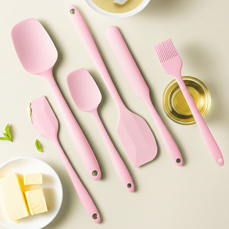 6pcs silicone scraper baking s – Kitchen Baking Brush recenzja i cena