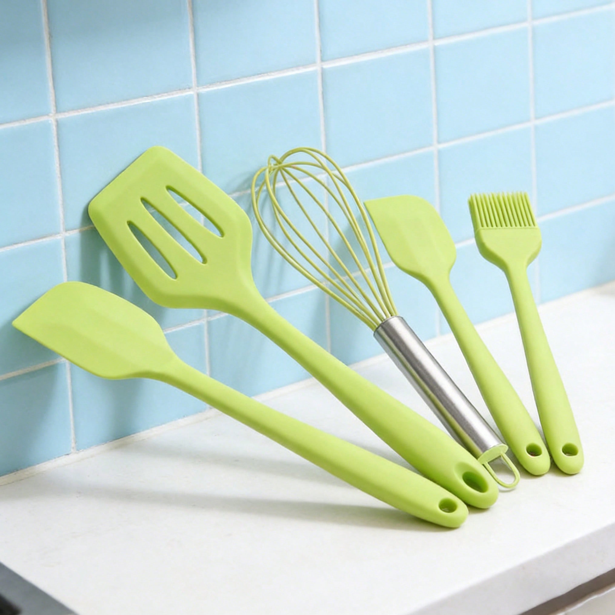 Silicone Cooking Utensils Set, – Kitchen Baking Brush recenzja i cena