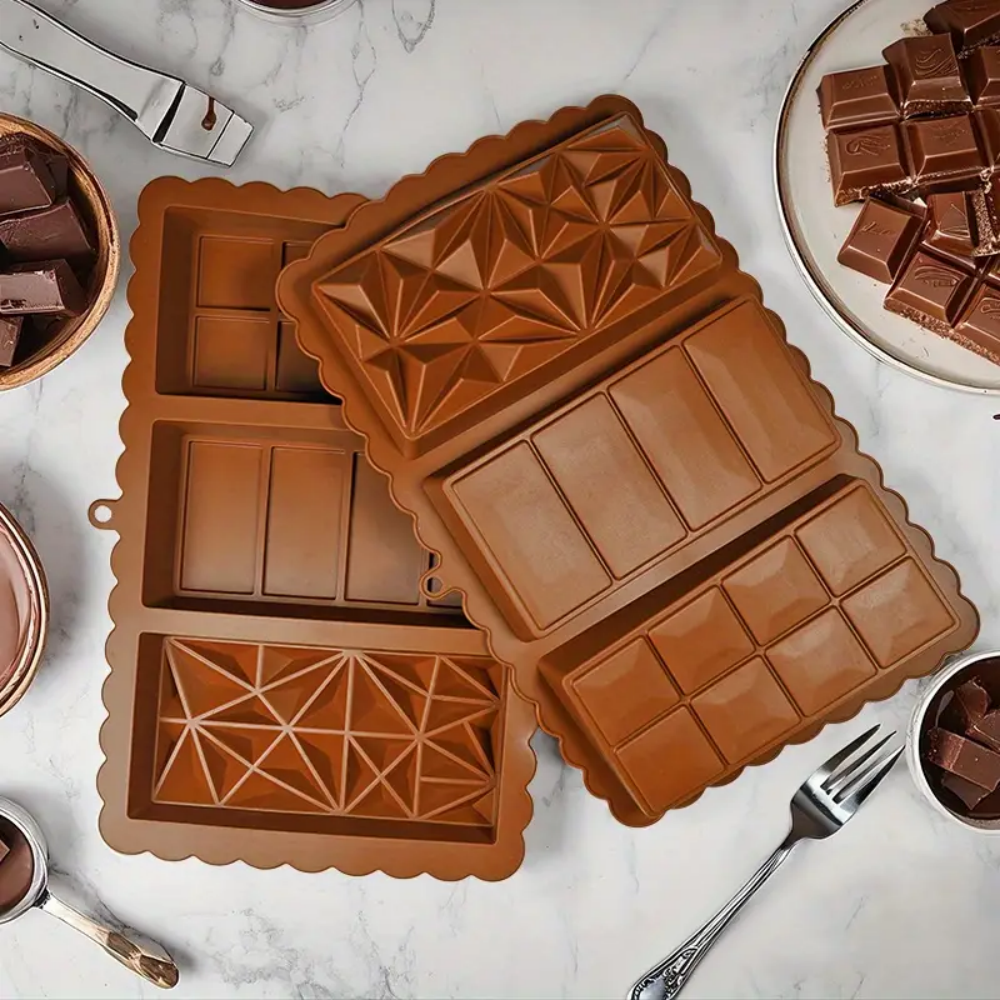 Silicone chocolate bar molds,  – Kitchen Baking Molds recenzja i cena