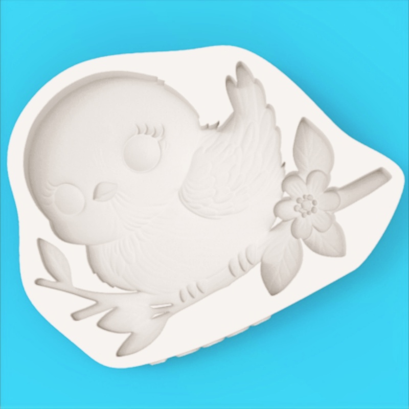 Flower Branch and Bird Shape M – Kitchen Baking Molds recenzja i cena