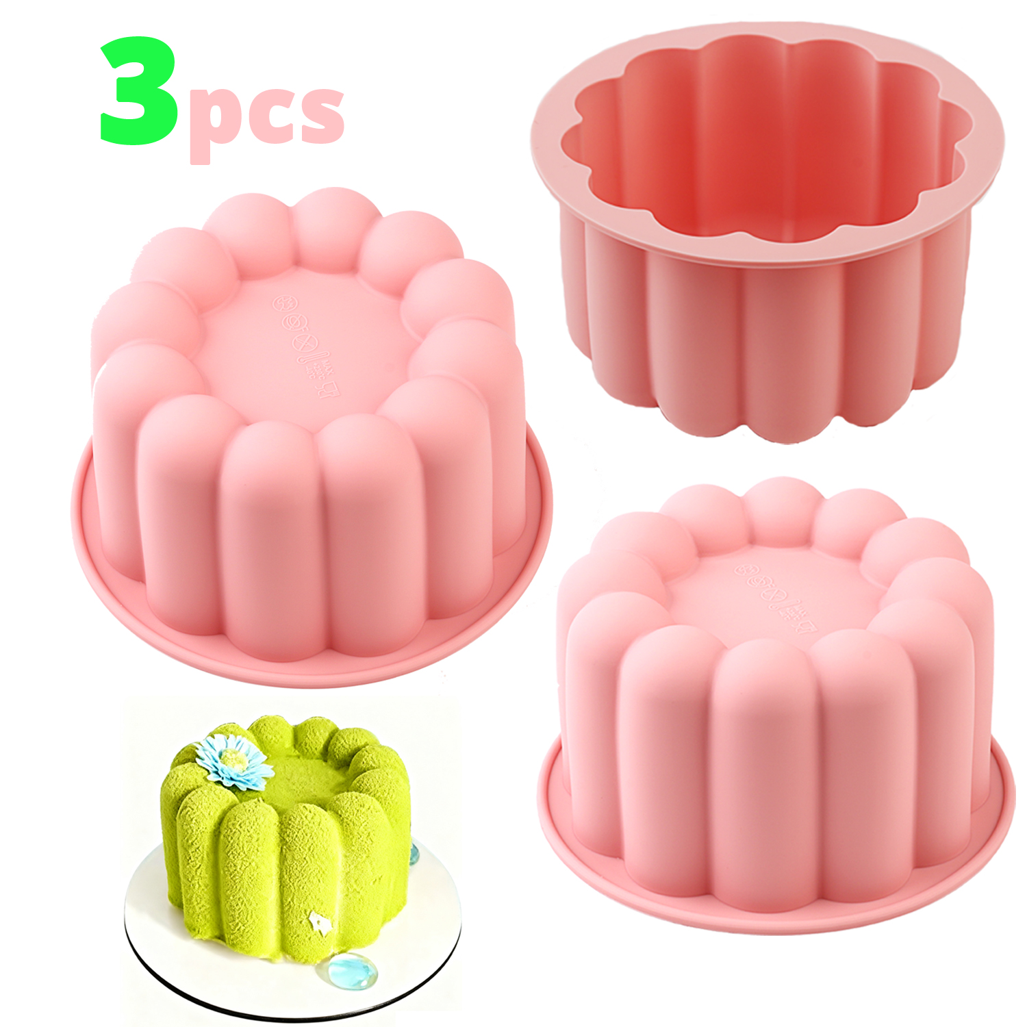 3-Piece Cylindrical Silicone C – Kitchen Baking Must Haves recenzja i cena