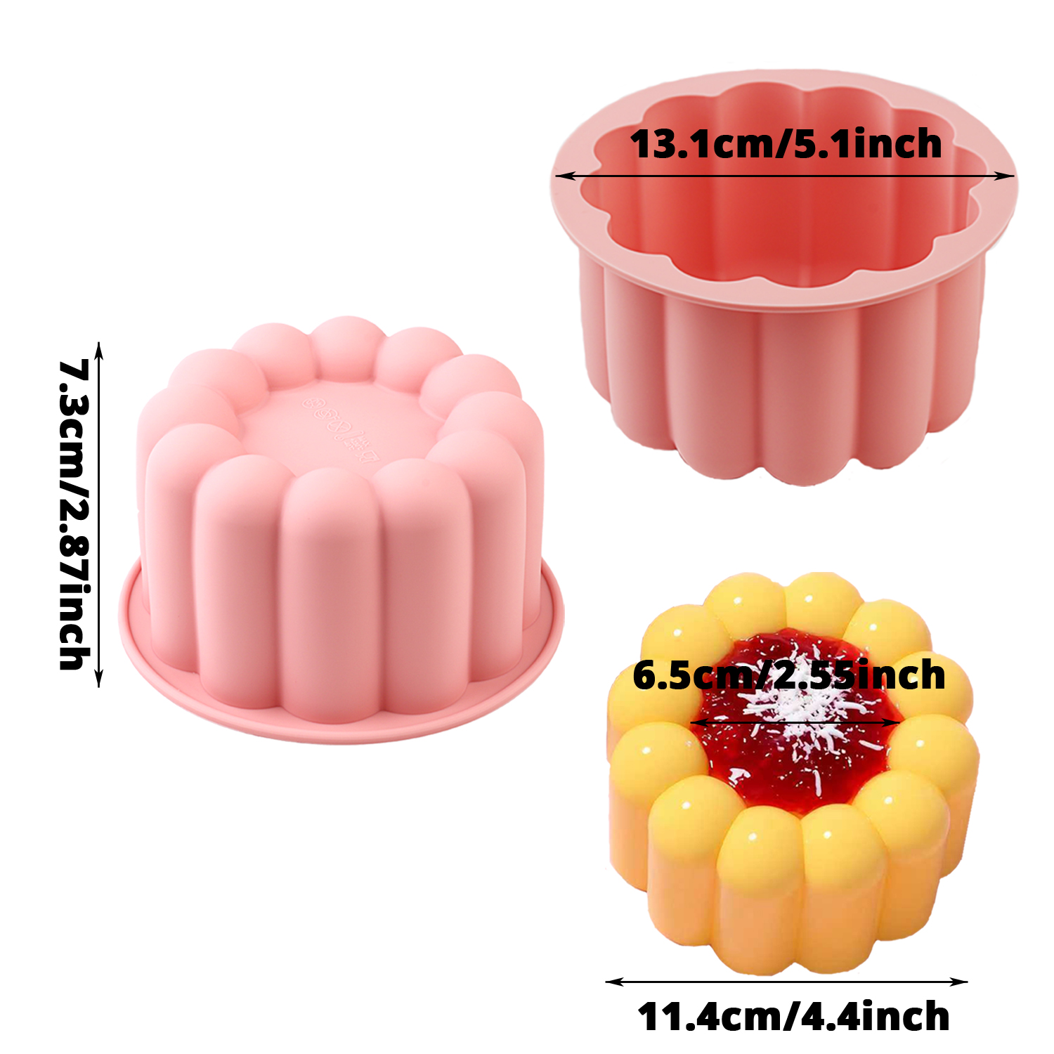 3-Piece Cylindrical Silicone C – Kitchen Baking Must Haves recenzja i cena