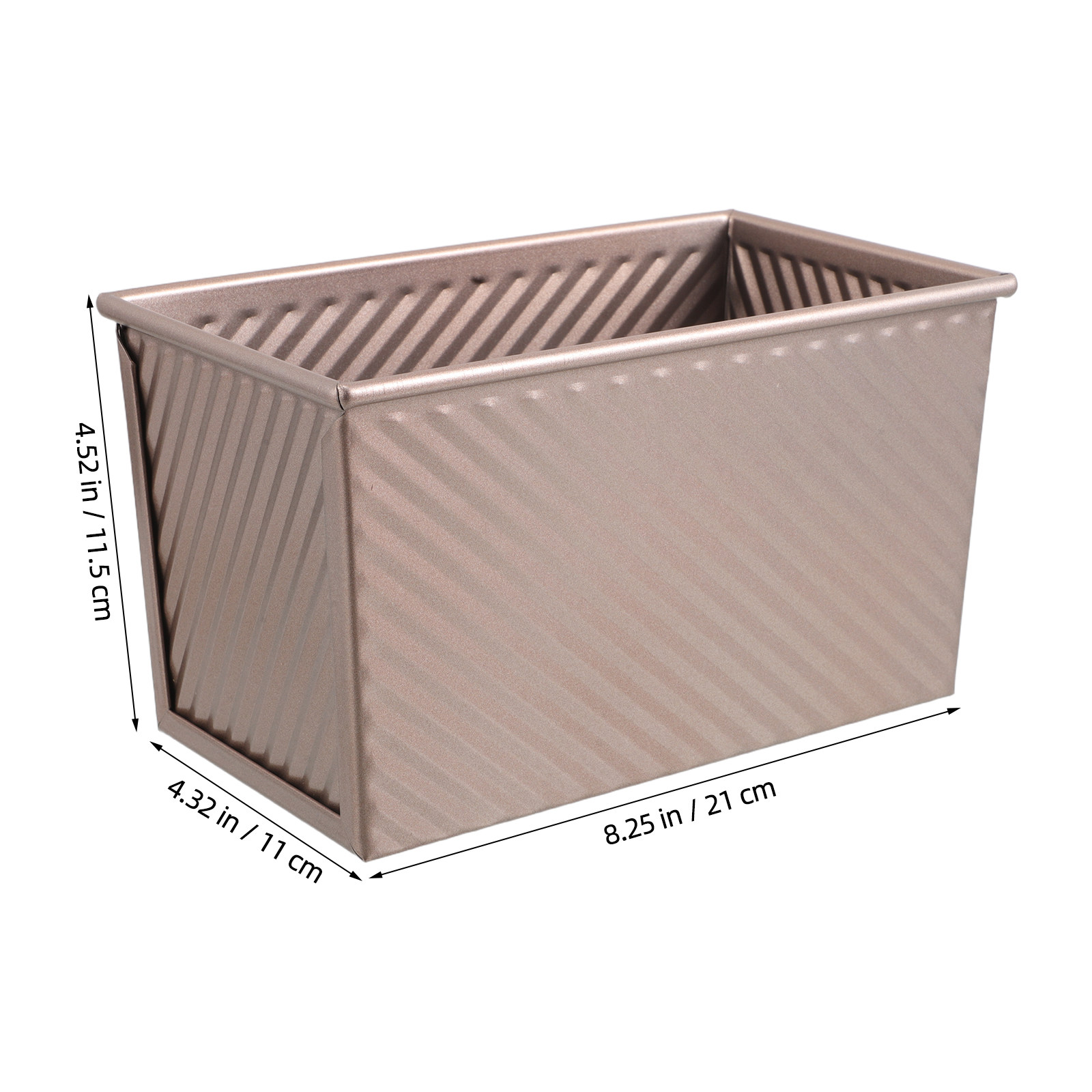 Non-Stick Rectangular Toast Pa – Kitchen Baking Cake recenzja i cena