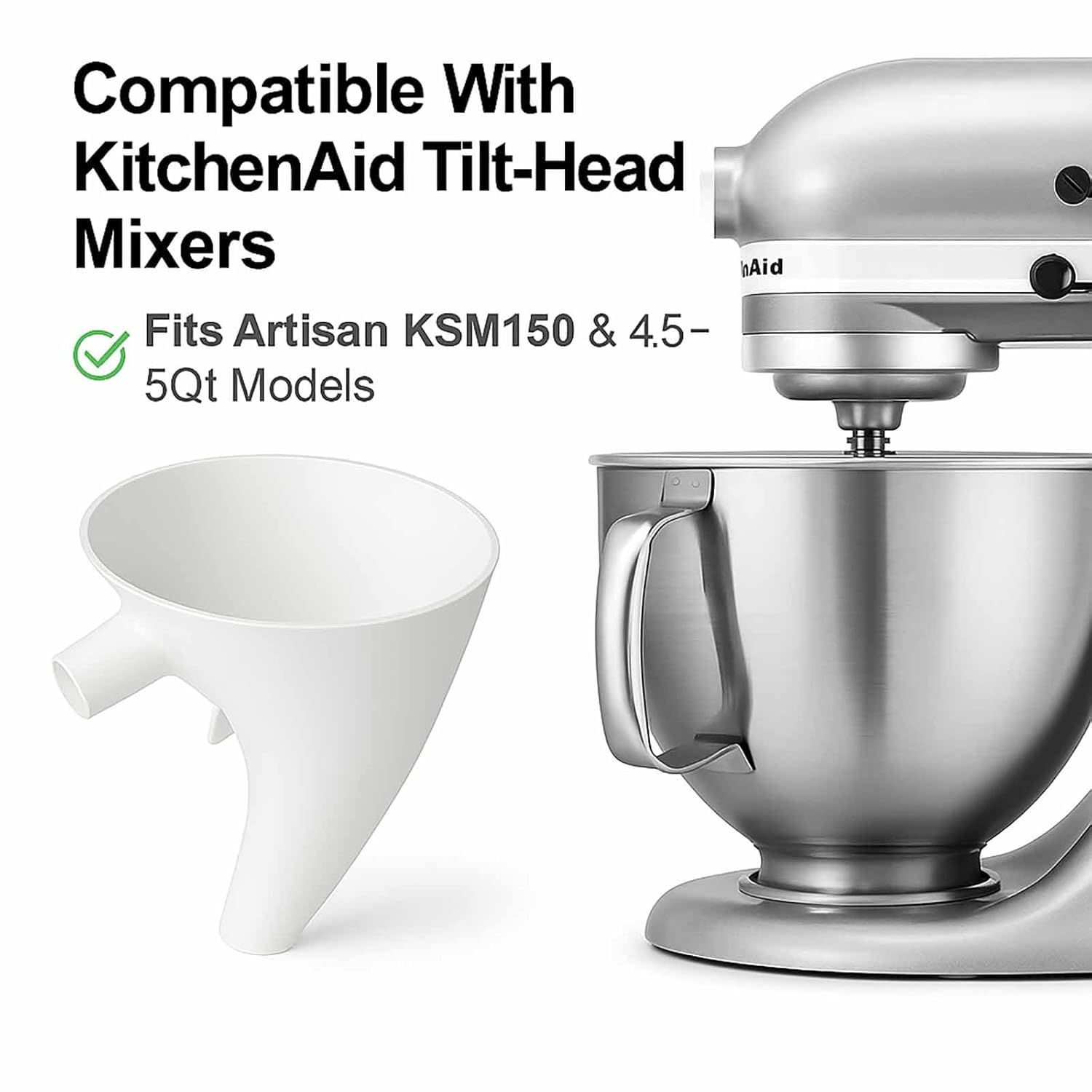 Flour Funnel for Kitchen Aid M – Kitchen Baking Aid recenzja i cena