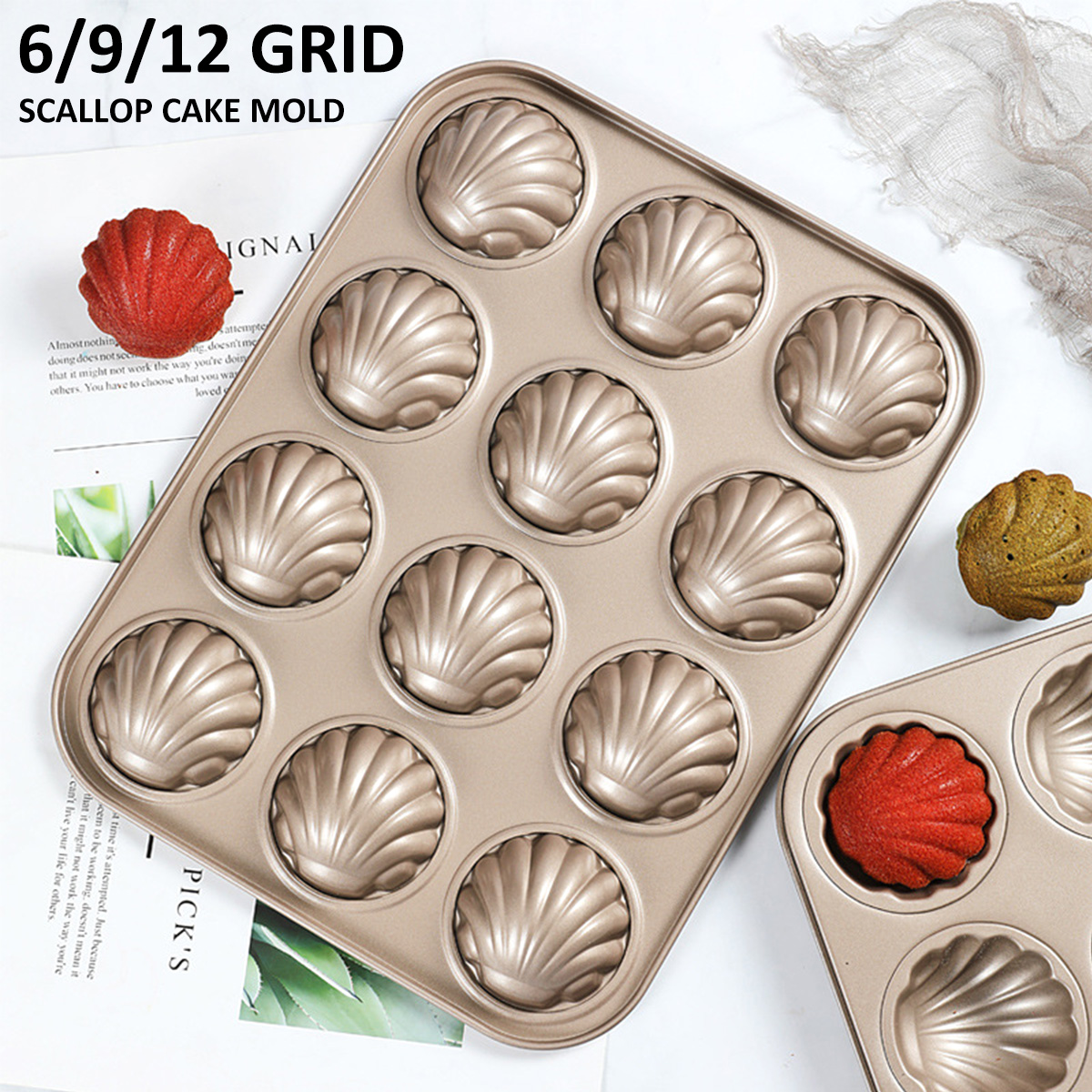 Madeleine Mold Shell Shape Bak – Kitchen Appliances For Baking recenzja i cena