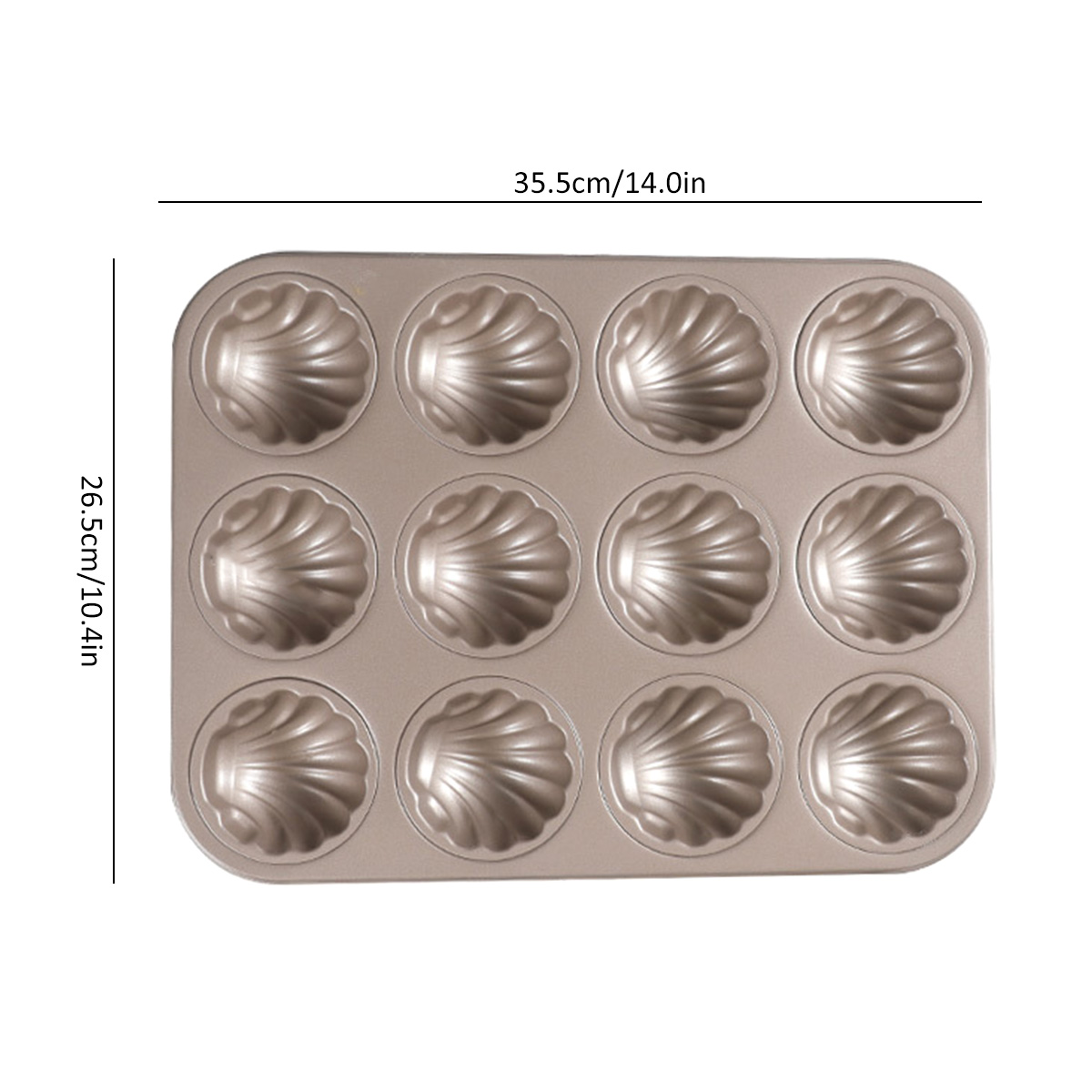 Madeleine Mold Shell Shape Bak – Kitchen Appliances For Baking recenzja i cena
