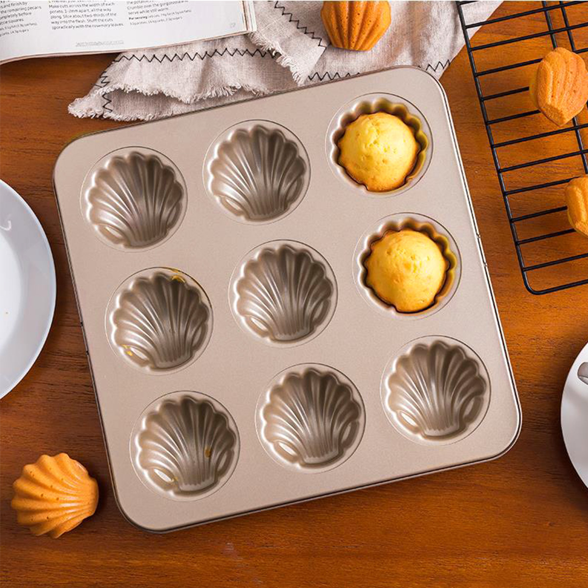 Madeleine Mold Shell Shape Bak – Kitchen Appliances For Baking recenzja i cena