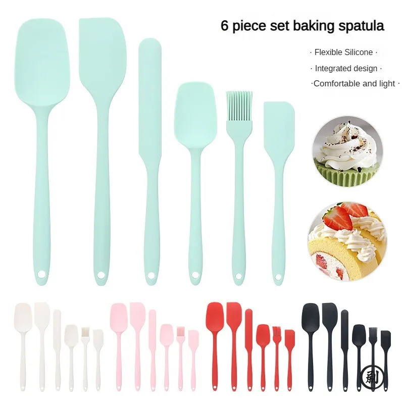 6pc Silicone Spatula set for b – Kitchen Baking Brush recenzja i cena