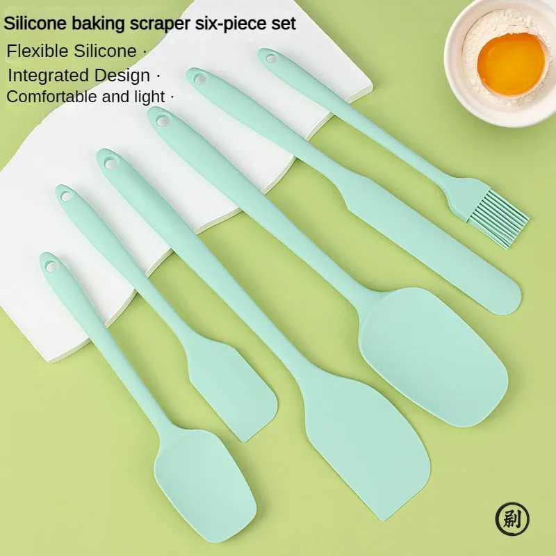 6pc Silicone Spatula set for b – Kitchen Baking Brush recenzja i cena