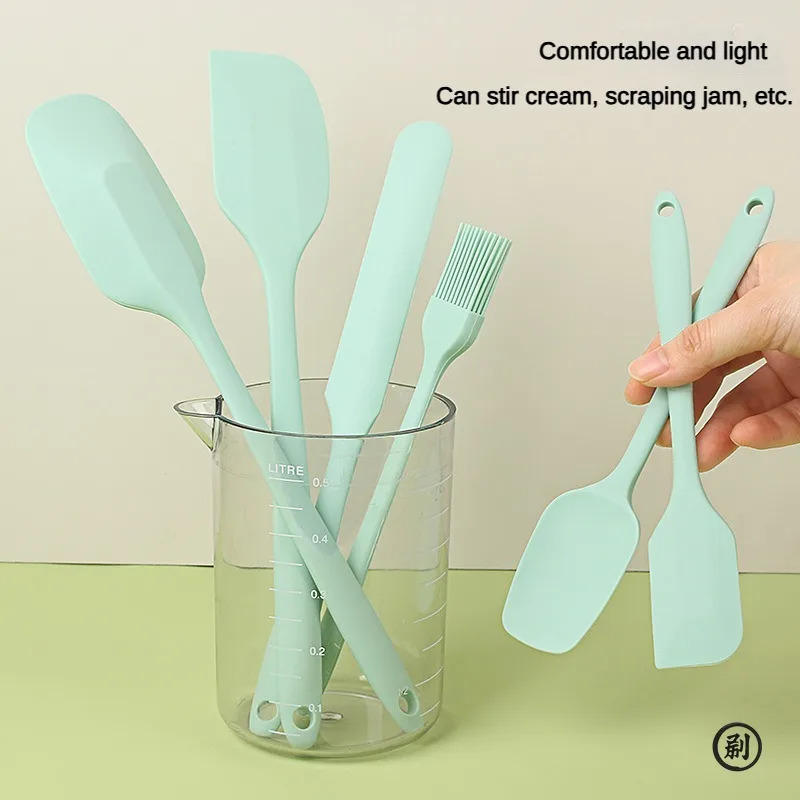 6pc Silicone Spatula set for b – Kitchen Baking Brush recenzja i cena