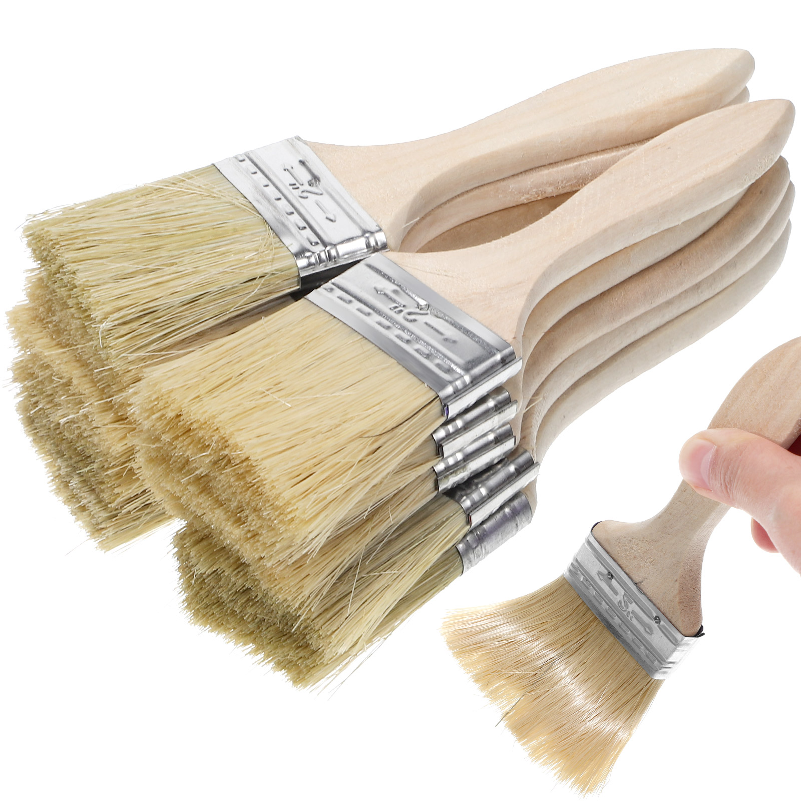 10 Pcs Thickened Wooden Handle – Kitchen Baking Brush recenzja i cena