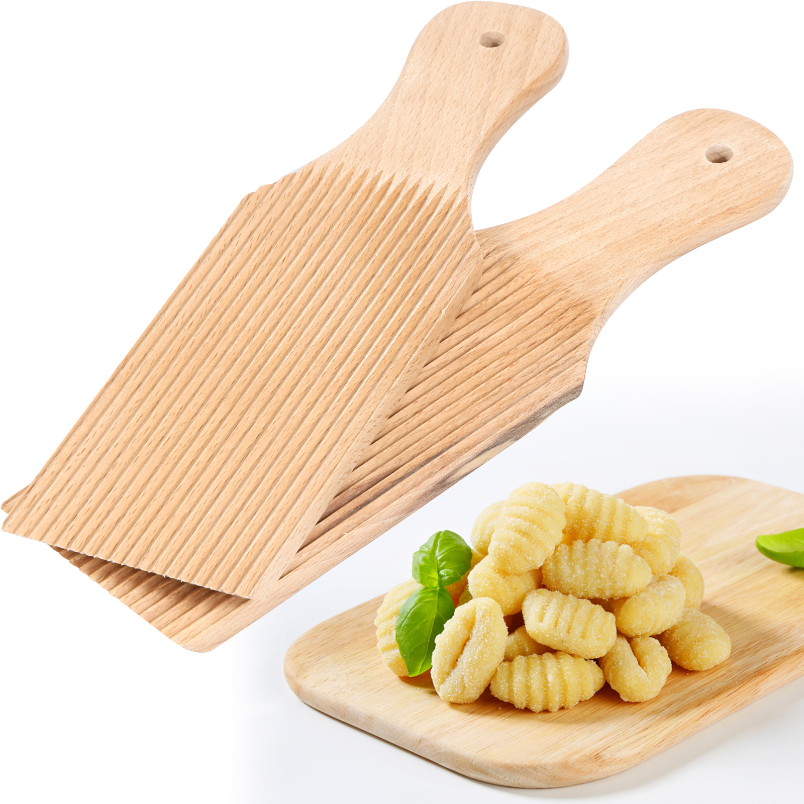 Wooden Gnocchi Board for Itali – Kitchen Baking Aid recenzja i cena