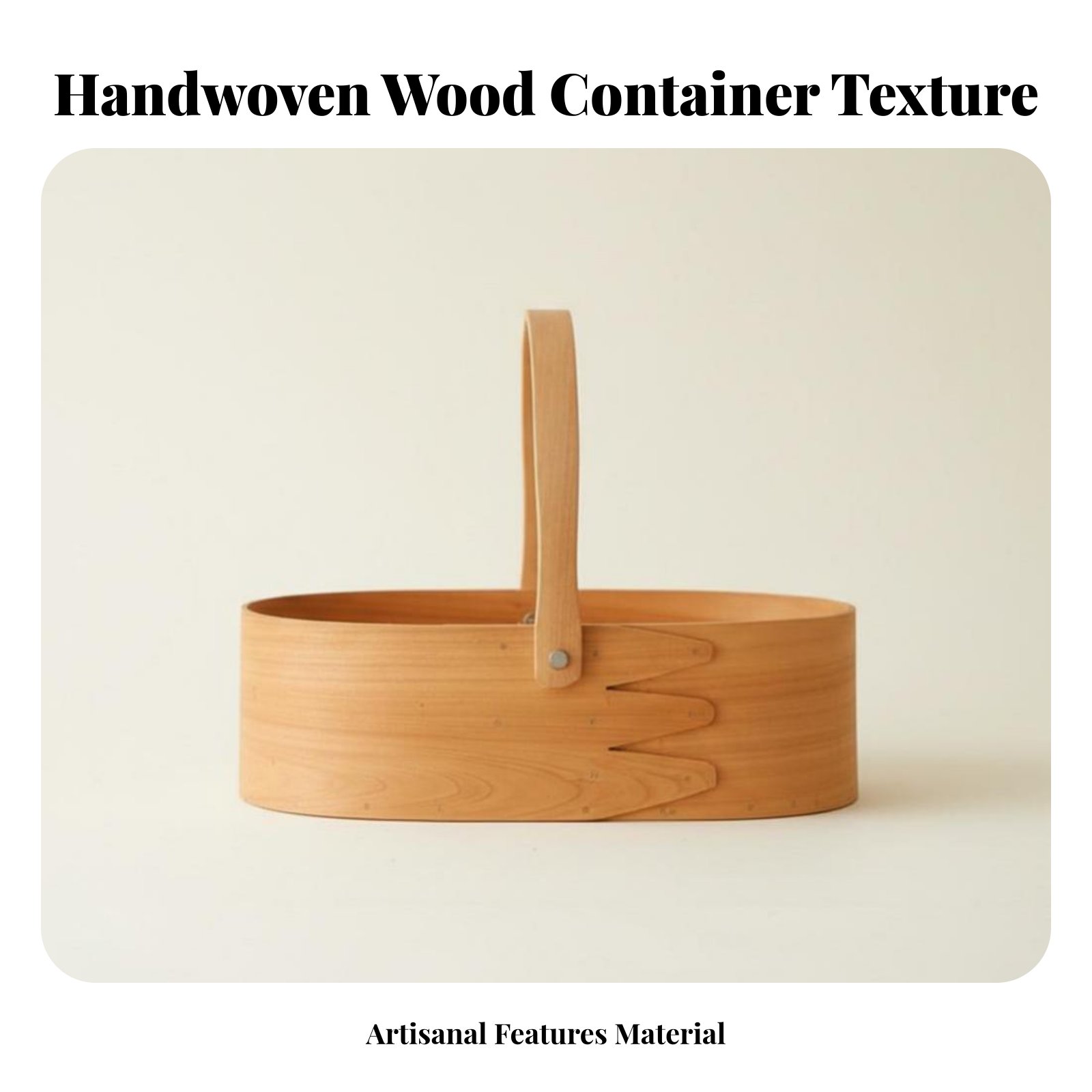 Handled Wood Chip Container Ja – Baking Kitchen Design recenzja i cena