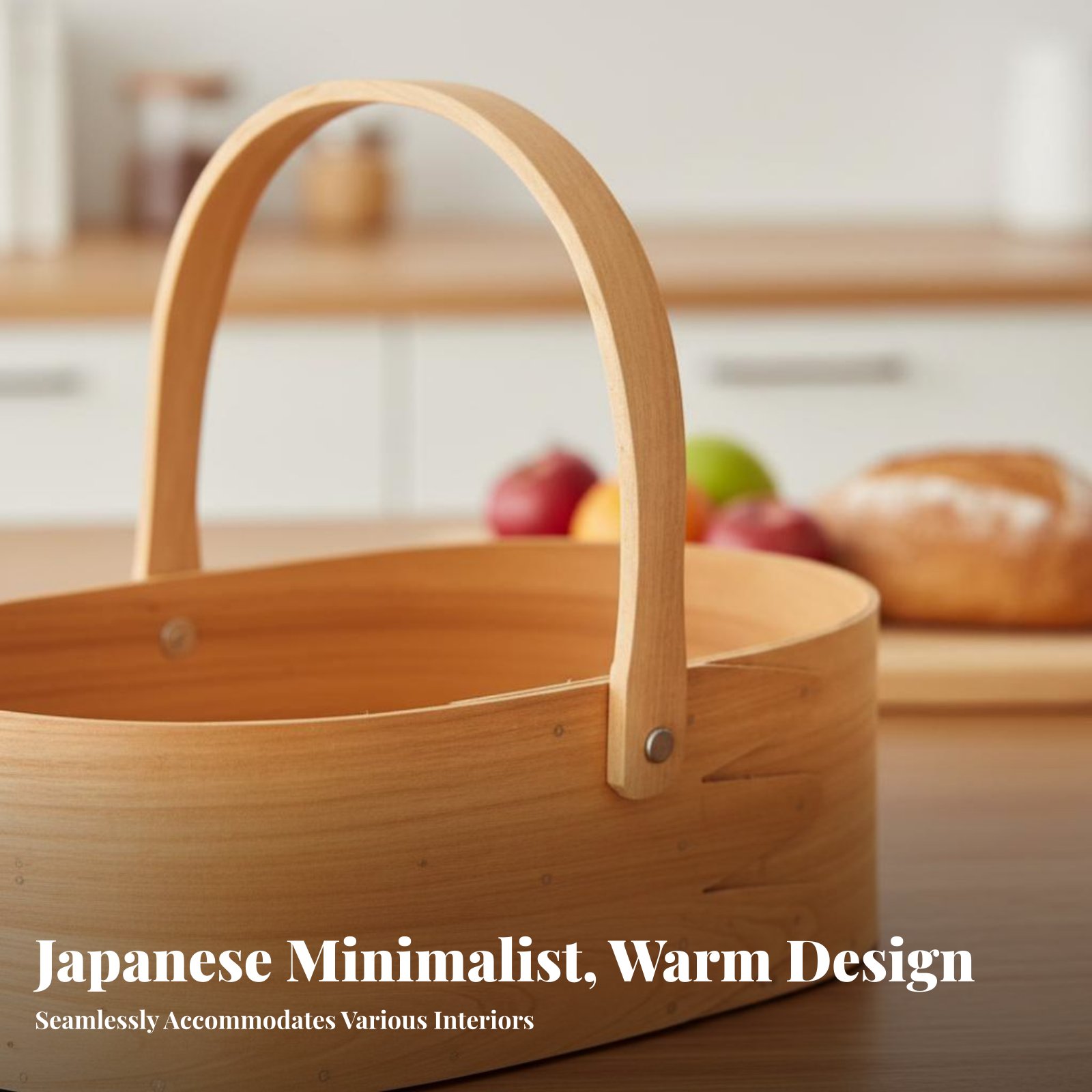Handled Wood Chip Container Ja – Baking Kitchen Design recenzja i cena